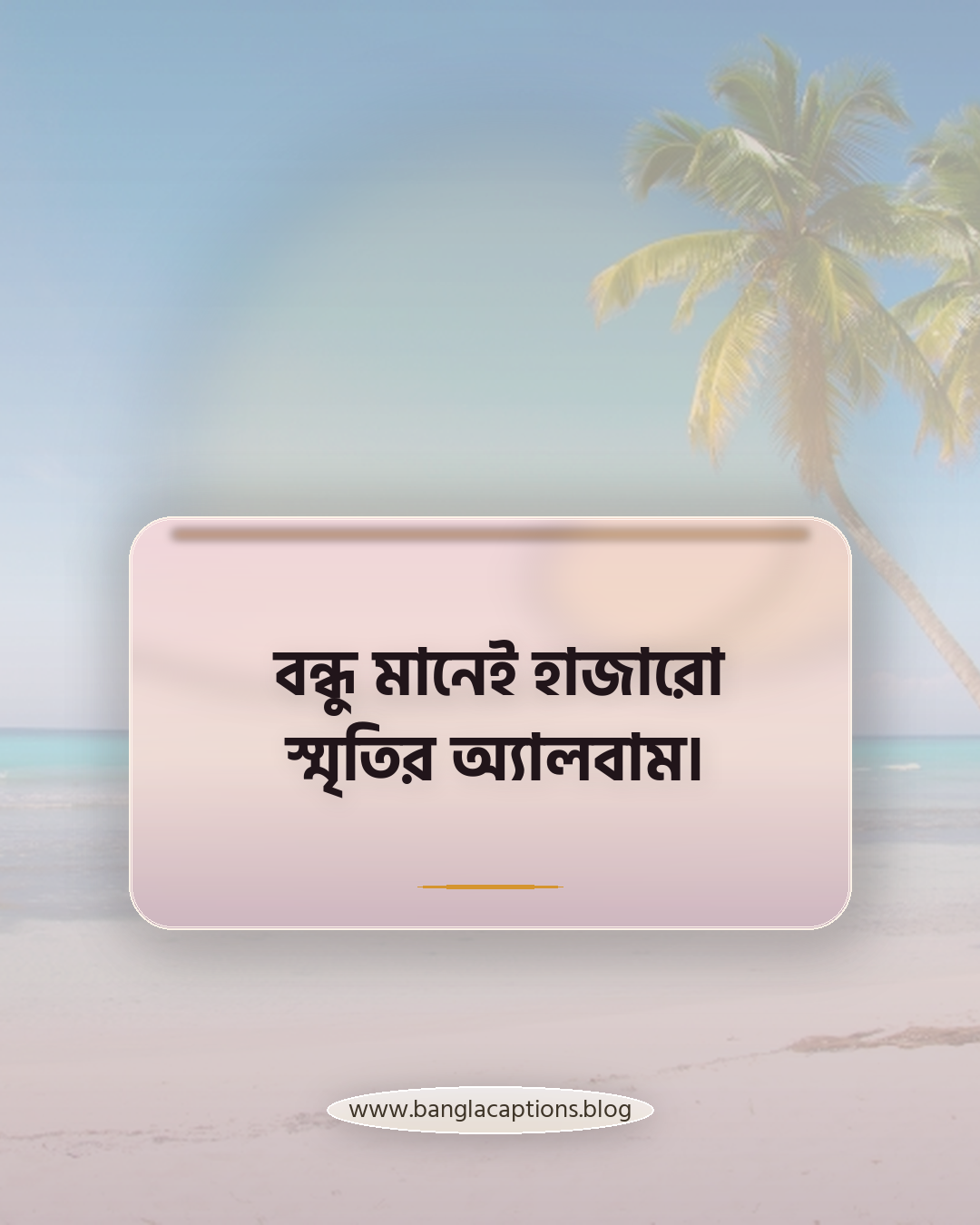 বন্ধু মানেই হাজারো স্মৃতির অ্যালবাম। - বিশ্ব বন্ধু দিবস স্ট্যাটাস