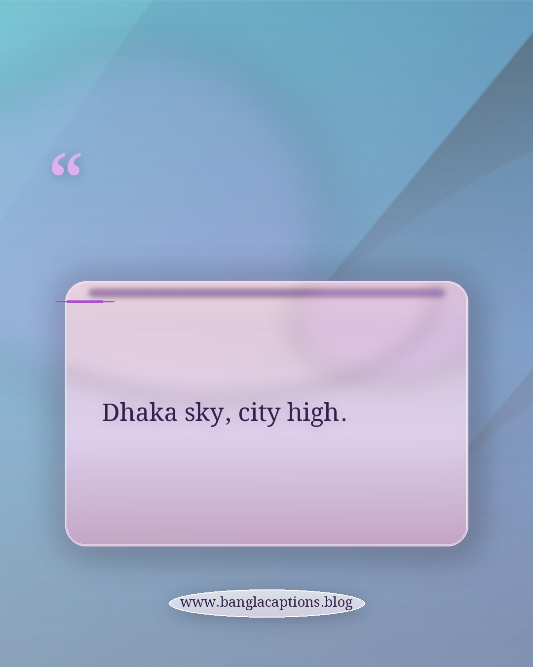 Dhaka sky, city high. - dhaka status