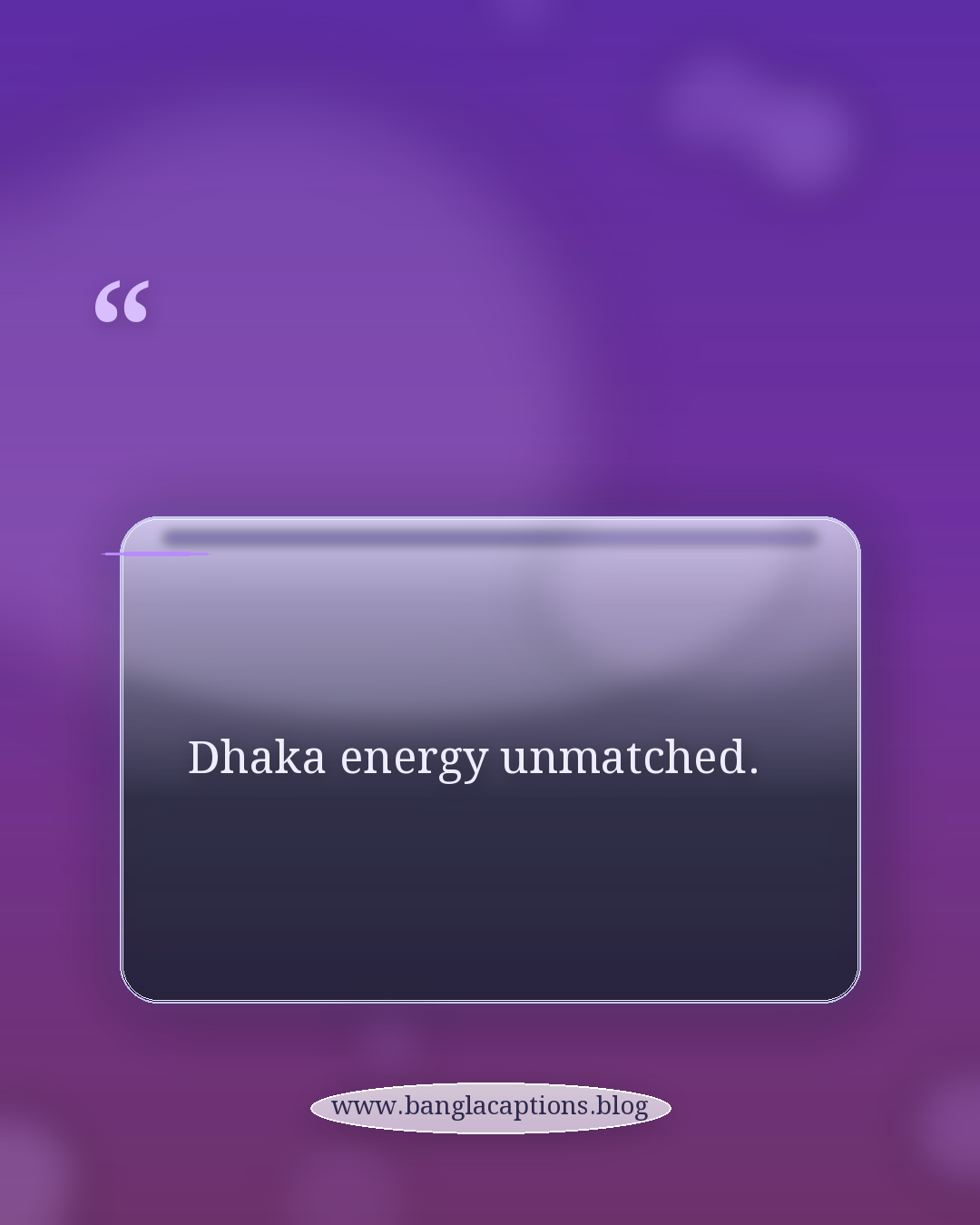 Dhaka energy unmatched. - dhaka status