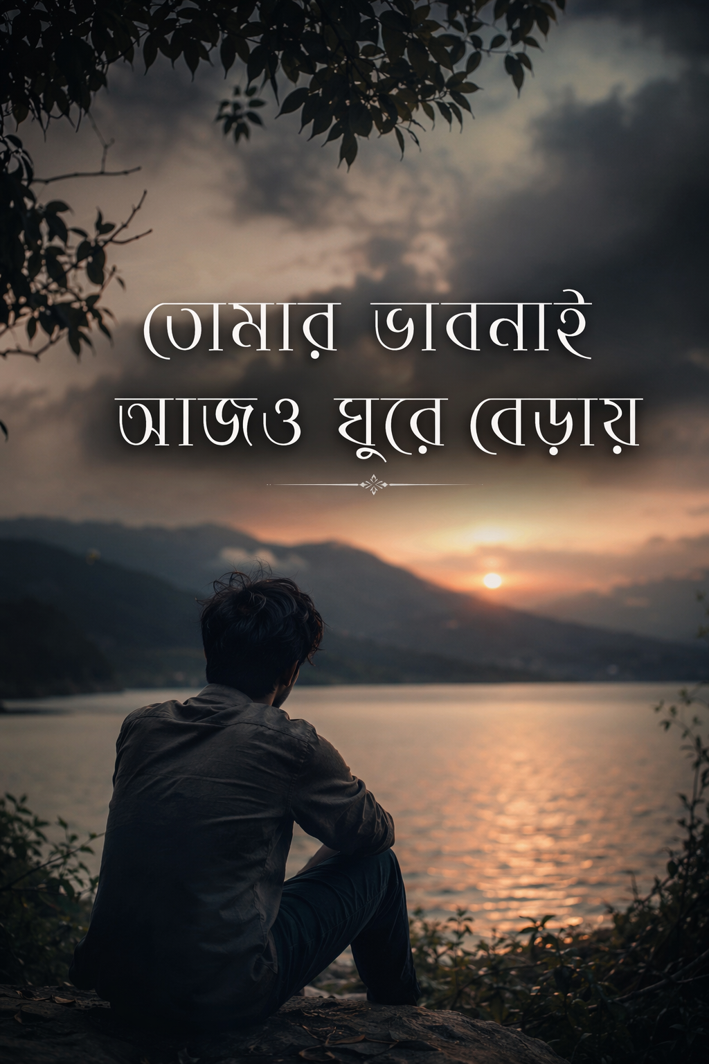 বাংলা শর্ট ক্যাপশন - তোমার ভাবনাই আজও ঘুরে বেড়ায়