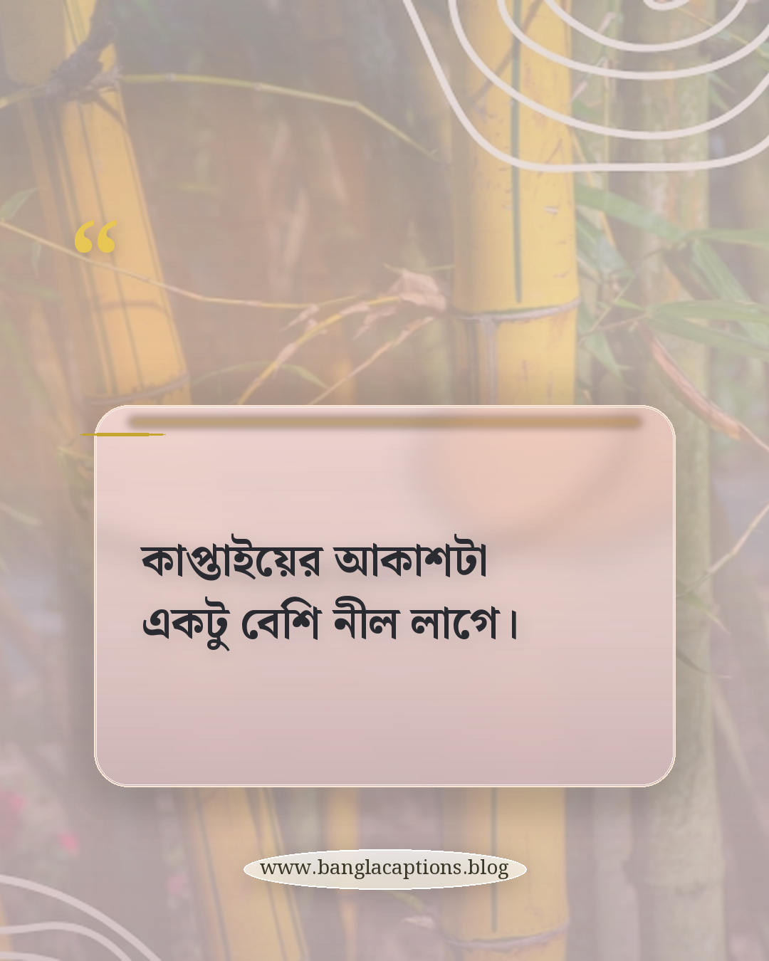 কাপ্তাইয়ের আকাশটা একটু বেশি নীল লাগে। - কাপ্তাই লেক নিয়ে ক্যাপশন