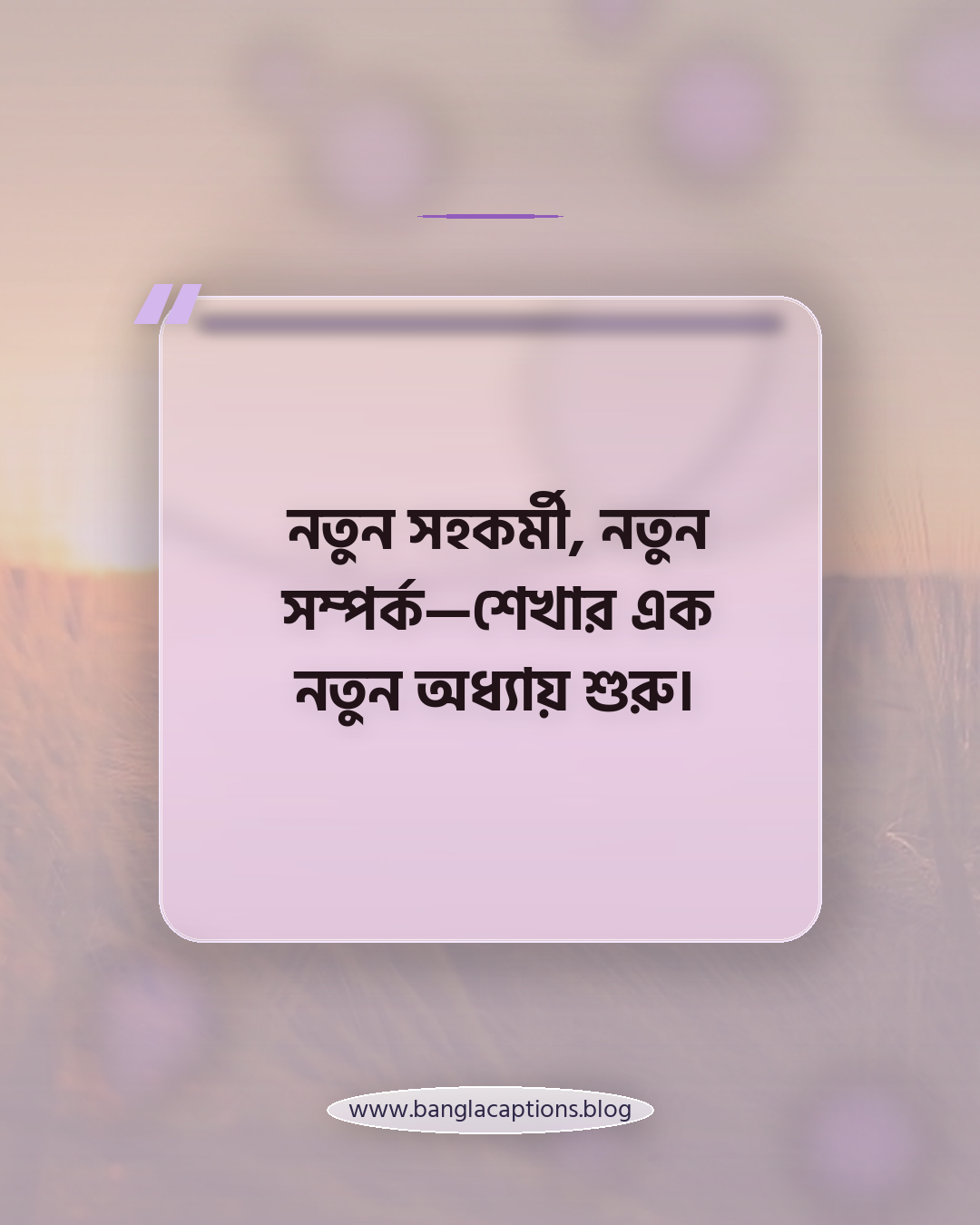 নতুন সহকর্মী, নতুন সম্পর্ক—শেখার এক নতুন অধ্যায় শুরু। - নতুন কর্মস্থল নিয়ে উক্তি