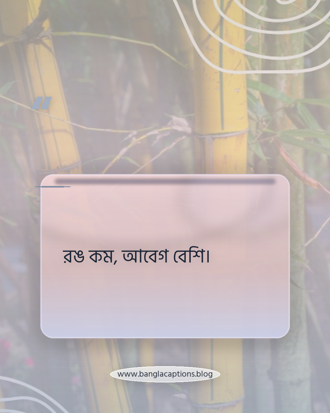 রঙ কম, আবেগ বেশি। - সাদা কালো ছবির ক্যাপশন